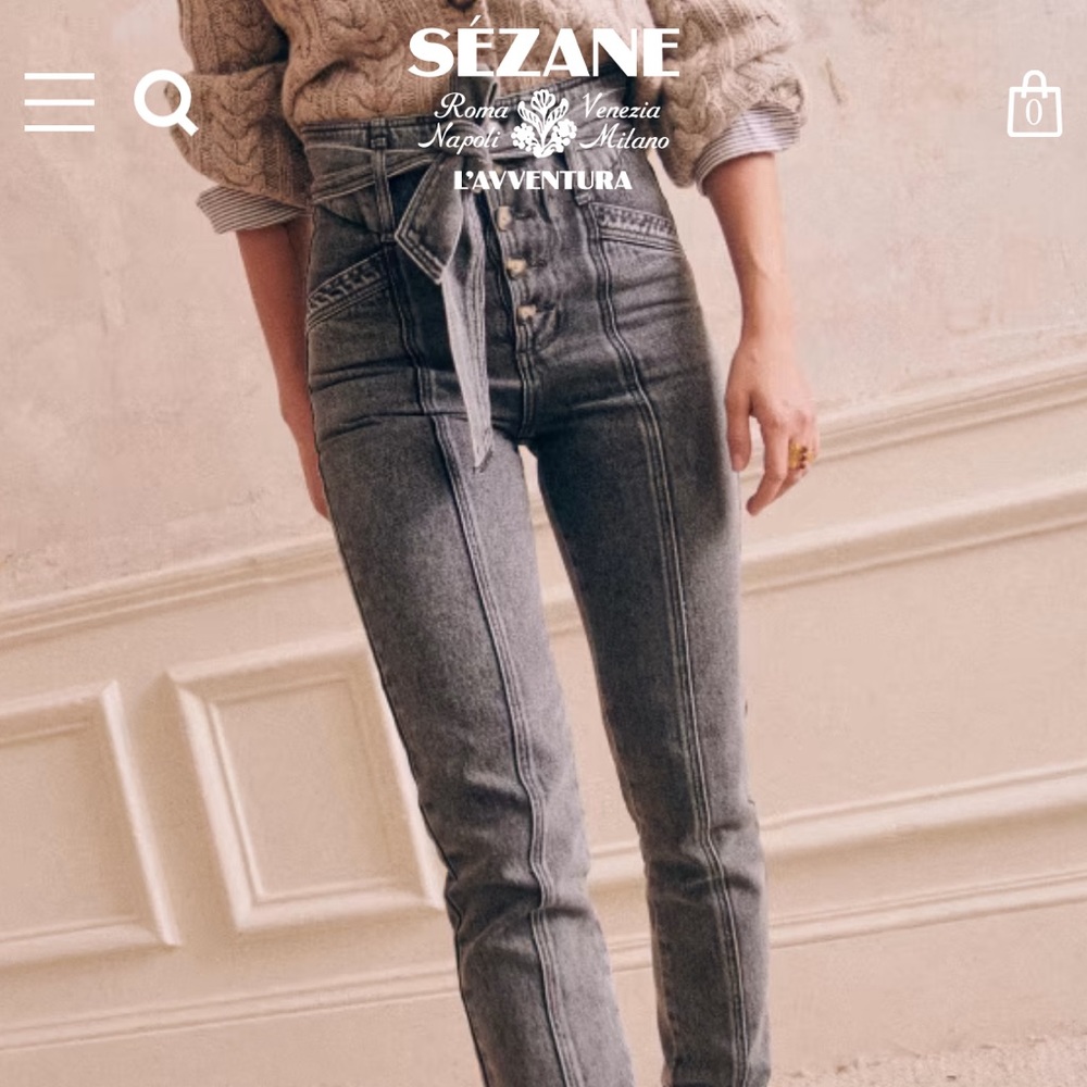 SEZANE MAXIME TROUSERS